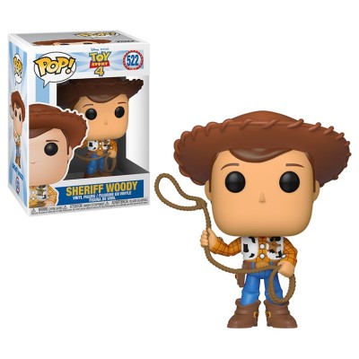 FUNKO POP! TOY STORY 4 - SHERIFF WOODY BOBBLE HEAD KNOCKER FIGURE FUNKO