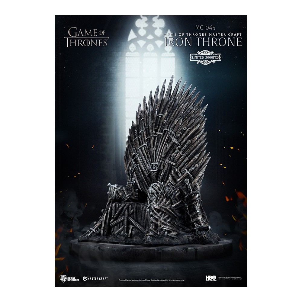 BEAST KINGDOM GAME OF THRONES - IRON THRONE MASTER CRAFT 1/6 STATUE