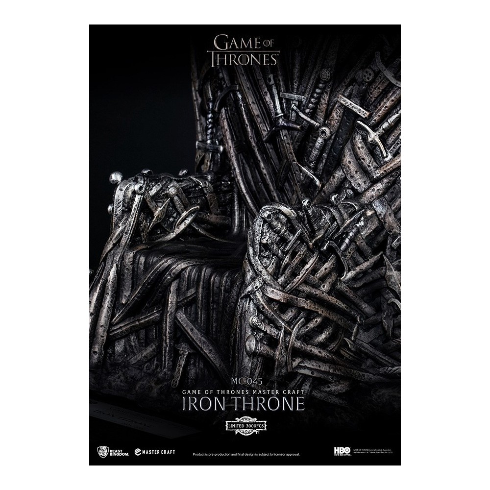 BEAST KINGDOM GAME OF THRONES - IRON THRONE MASTER CRAFT 1/6 STATUE