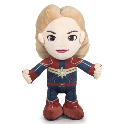 MARVEL COMICS AVENGERS CAPTAIN MARVEL 30CM PUPAZZO PELUCHE PLUSH FIGURE WHITEHOUSE LEISURE