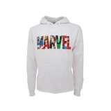 HOODIE MARVEL LOGO COMICS WHITE