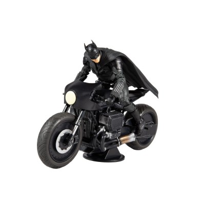 DC MULTIVERSE "THE BATMAN" - BATCYCLE ACTION FIGURE MC FARLANE
