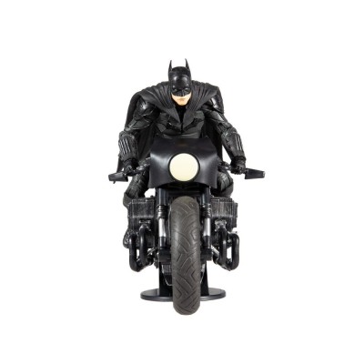 DC MULTIVERSE "THE BATMAN" - BATCYCLE ACTION FIGURE MC FARLANE