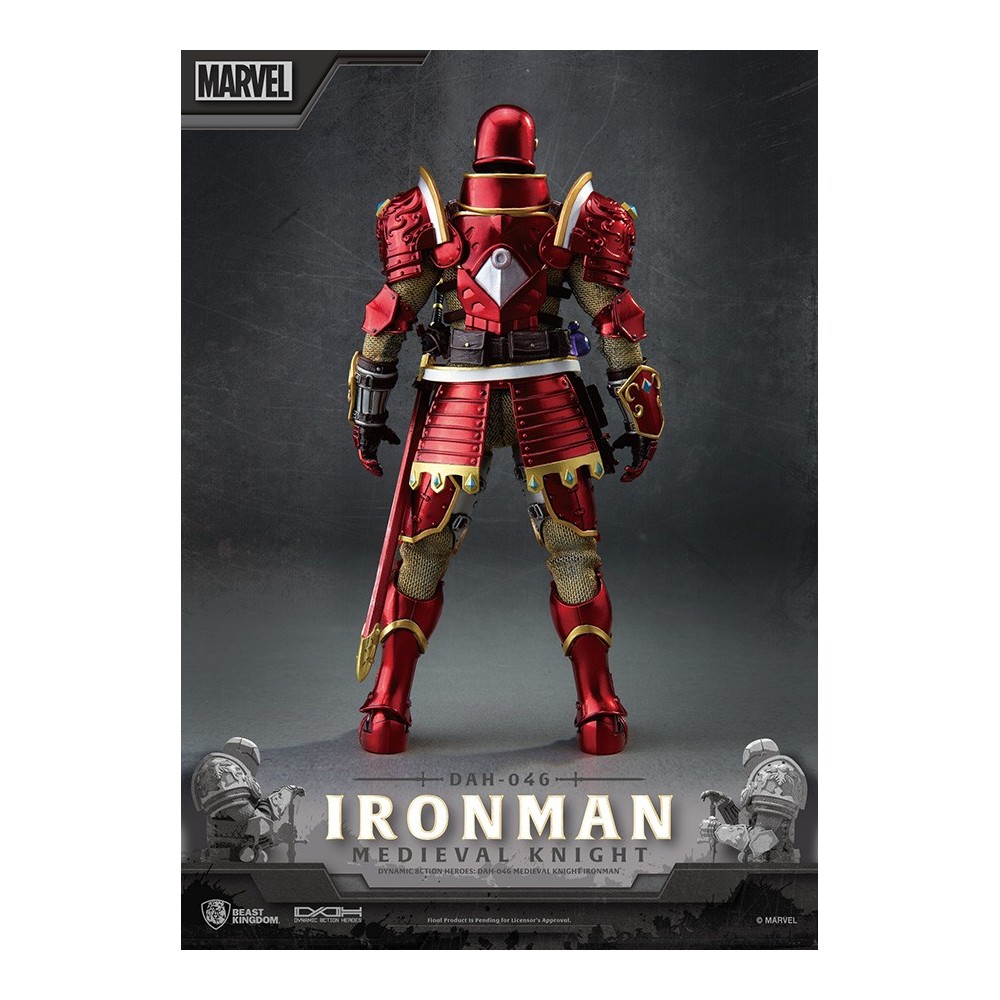 IRON MAN MEDIEVAL KNIGHT DAH-046 ACTION FIGURE BEAST KINGDOM