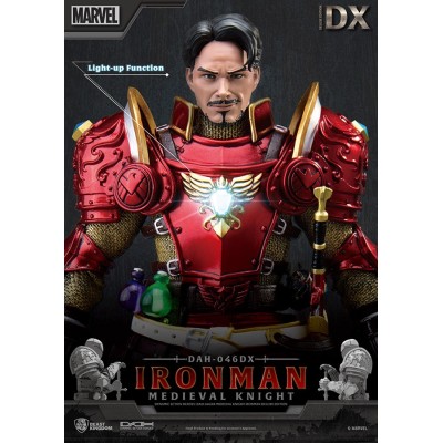 IRON MAN MEDIEVAL KNIGHT DELUXE DAH-046DX ACTION FIGURE BEAST KINGDOM