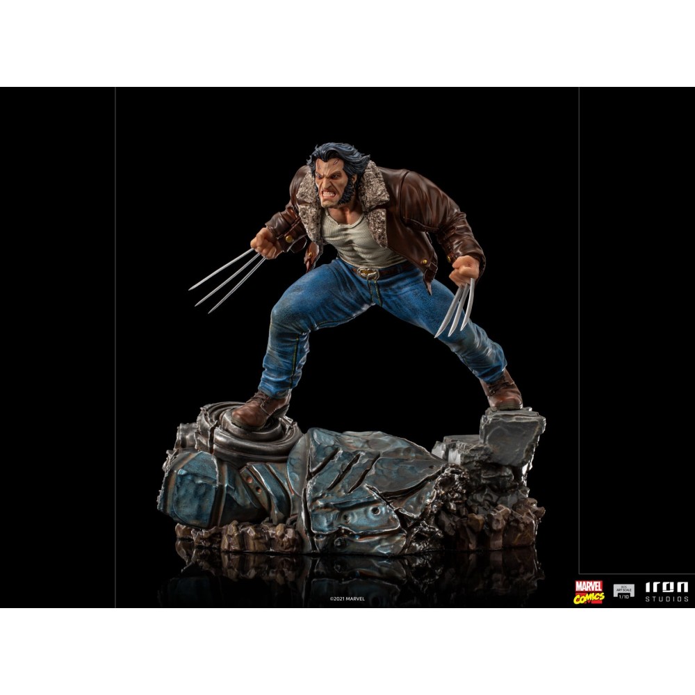MARVEL COMICS WOLVERINE LOGAN ART SCALE 1/10 STATUA FIGURE IRON STUDIOS