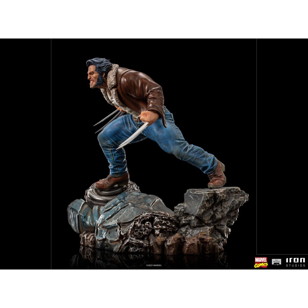 MARVEL COMICS WOLVERINE LOGAN ART SCALE 1/10 STATUA FIGURE IRON STUDIOS