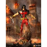 IRON STUDIOS MARVEL COMICS X-MEN WARPATH ART SCALE 1/10 STATUE FIGURE