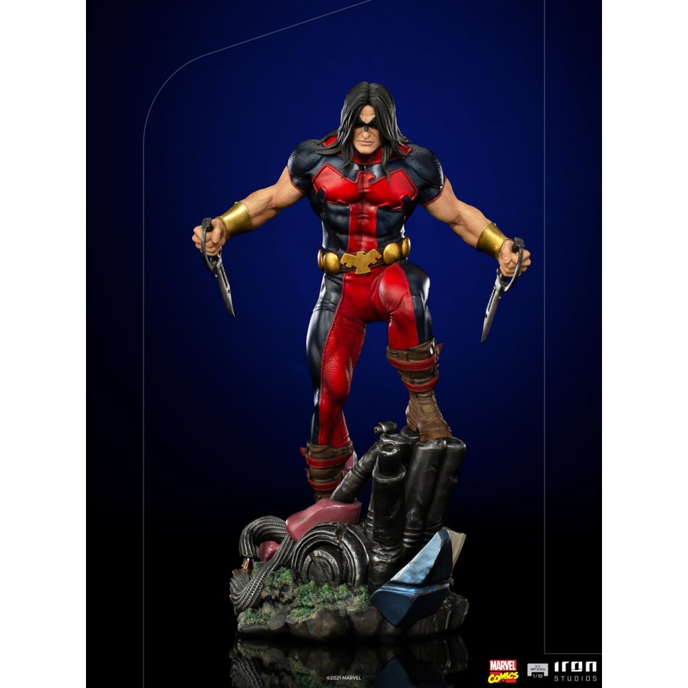 IRON STUDIOS MARVEL COMICS X-MEN WARPATH ART SCALE 1/10 STATUE FIGURE