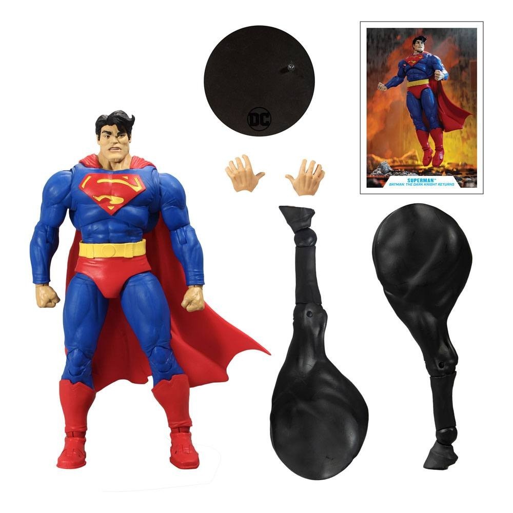 MC FARLANE DC MULTIVERSE BATMAN THE DARK KNIGHT RETURNS SUPERMAN ACTION FIGURE