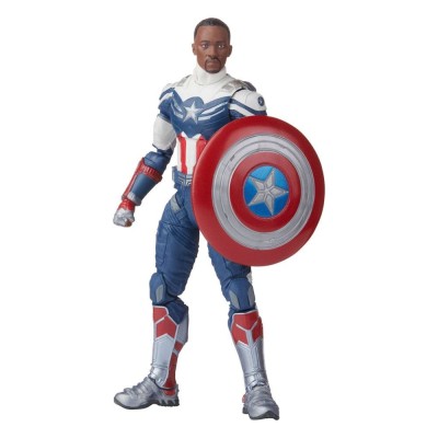HASBRO MARVEL LEGENDS CAPTAIN AMERICA SAM WILSON AND STEVE ROGERS ACTION FIGURE