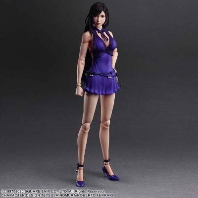 FINAL FANTASY 7 REMAKE TIFA LOCKHART DRESS VER. PLAY ARTS KAI ACTION FIGURE SQUARE ENIX