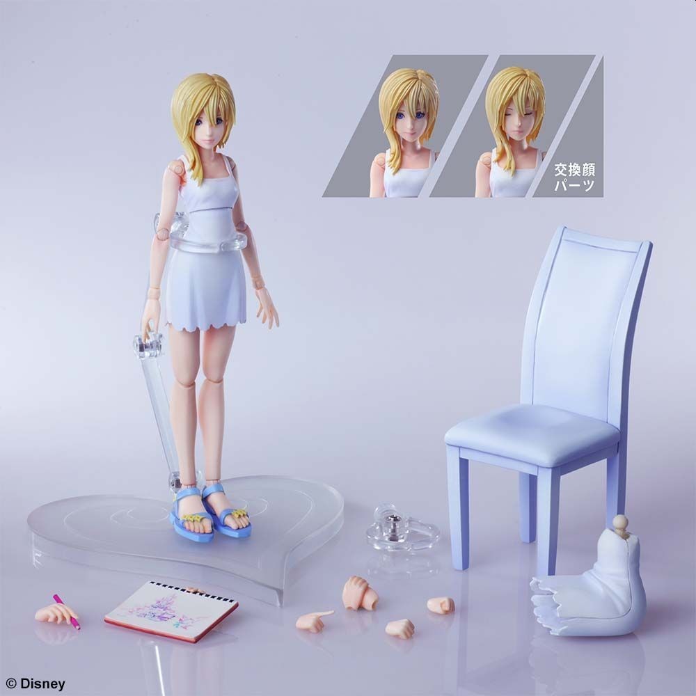KINGDOM HEARTS III NAMINE BRING ARTS ACTION FIGURE SQUARE ENIX