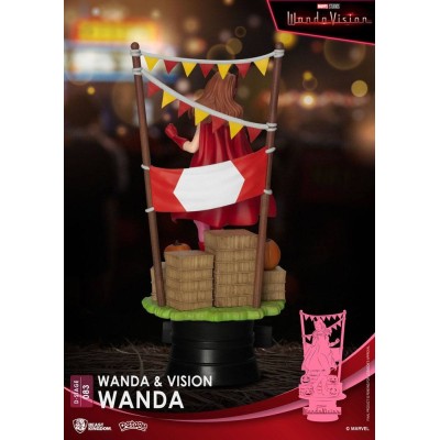 D-STAGE WANDAVISION WANDA SCARLET WITCH STATUA FIGURE DIORAMA BEAST KINGDOM