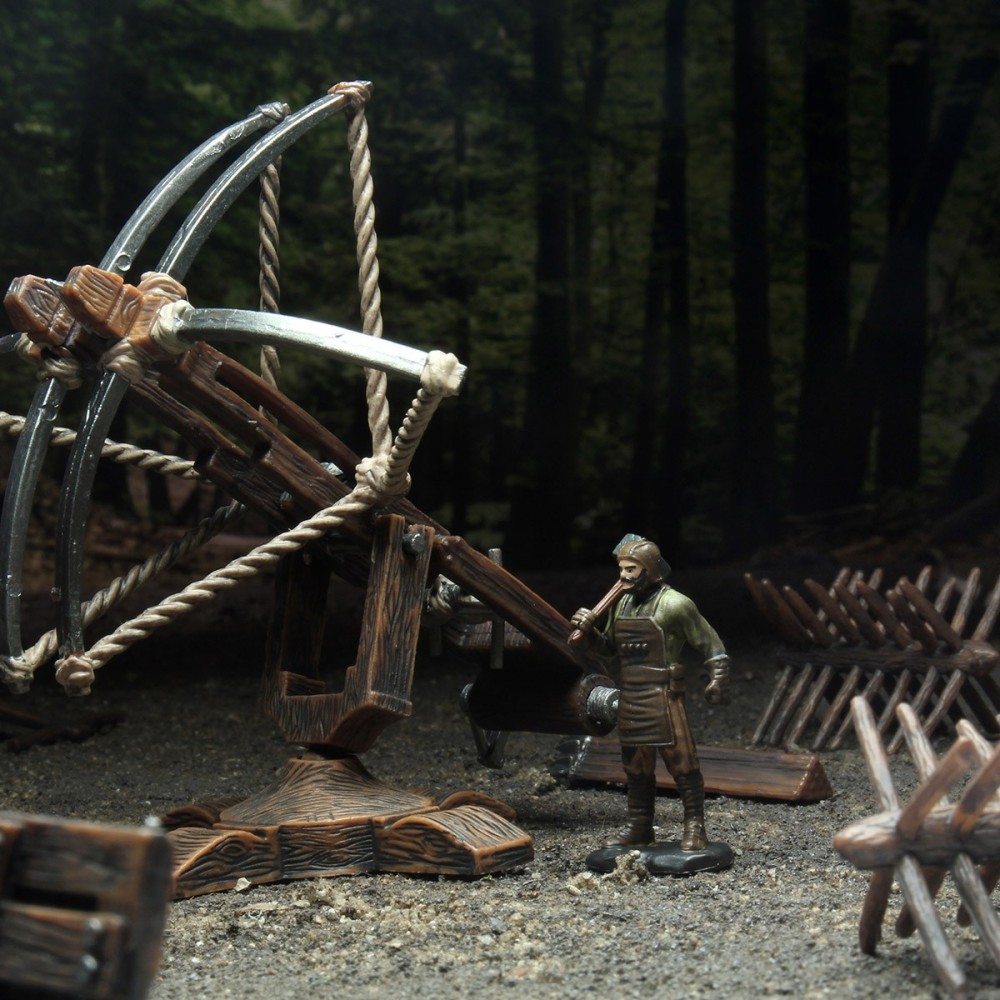 WIZKIDS 4D SETTINGS WAR MACHINE BALLISTA SET WIZKIDS