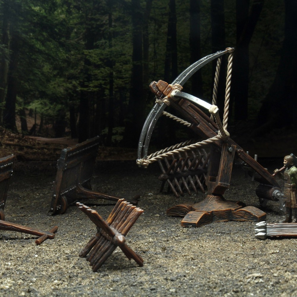 WIZKIDS 4D SETTINGS WAR MACHINE BALLISTA SET WIZKIDS