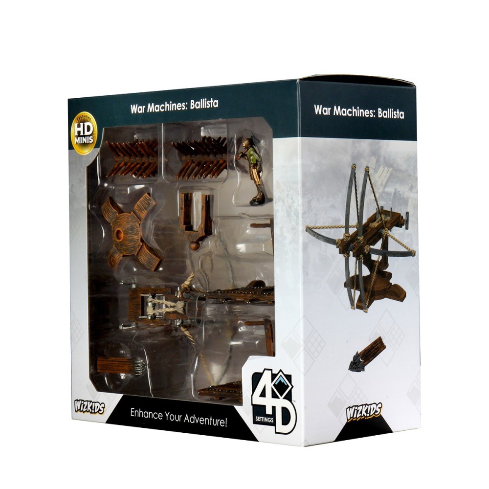 WIZKIDS 4D SETTINGS WAR MACHINE BALLISTA SET WIZKIDS