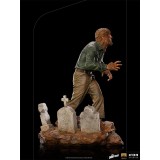 UNIVERSAL MONSTERS THE WOLF MAN ART SCALE DELUXE 1/10 STATUA FIGURE IRON STUDIOS