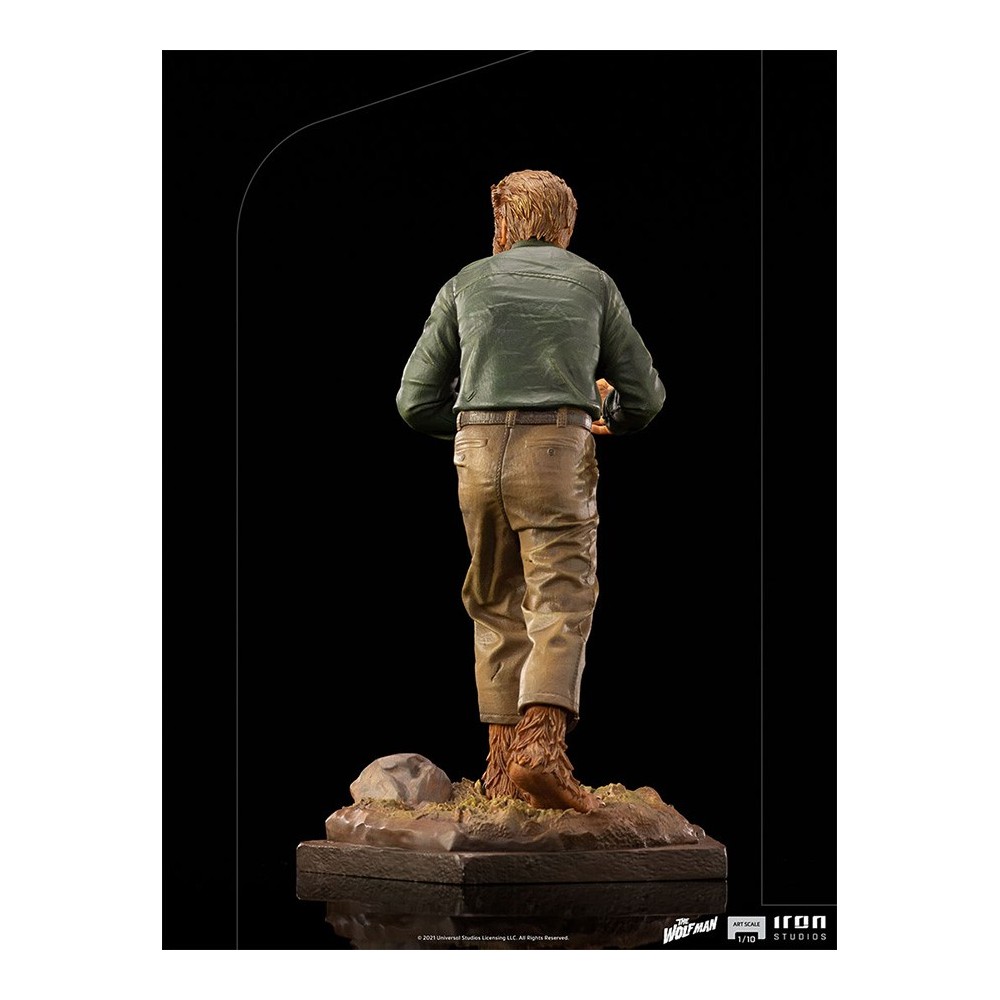 IRON STUDIOS UNIVERSAL MONSTERS THE WOLF MAN ART SCALE 1/10 STATUE FIGURE
