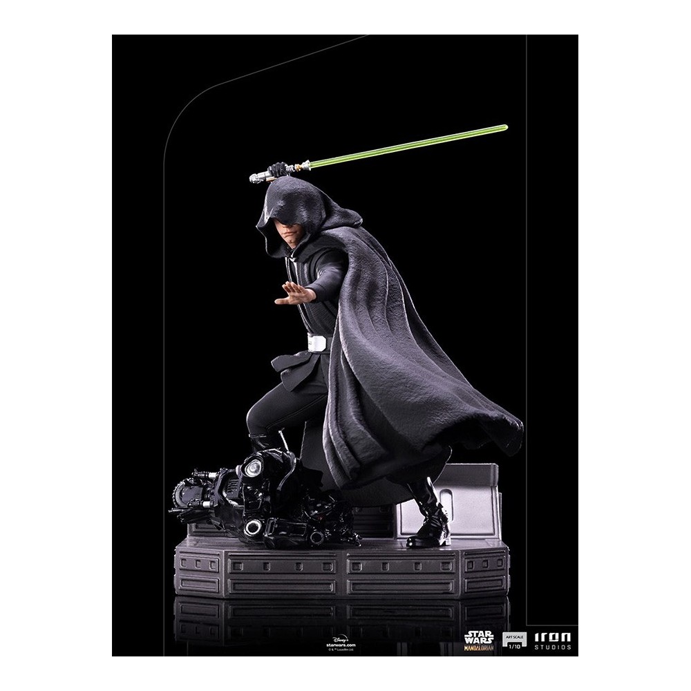 IRON STUDIOS THE MANDALORIAN LUKE SKYWALKER COMBAT VER ART SCALE 1/10 STATUE FIGURE