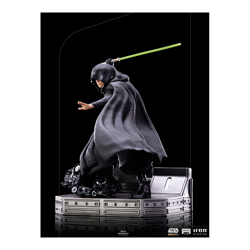 IRON STUDIOS THE MANDALORIAN LUKE SKYWALKER COMBAT VER ART SCALE 1/10 STATUE FIGURE