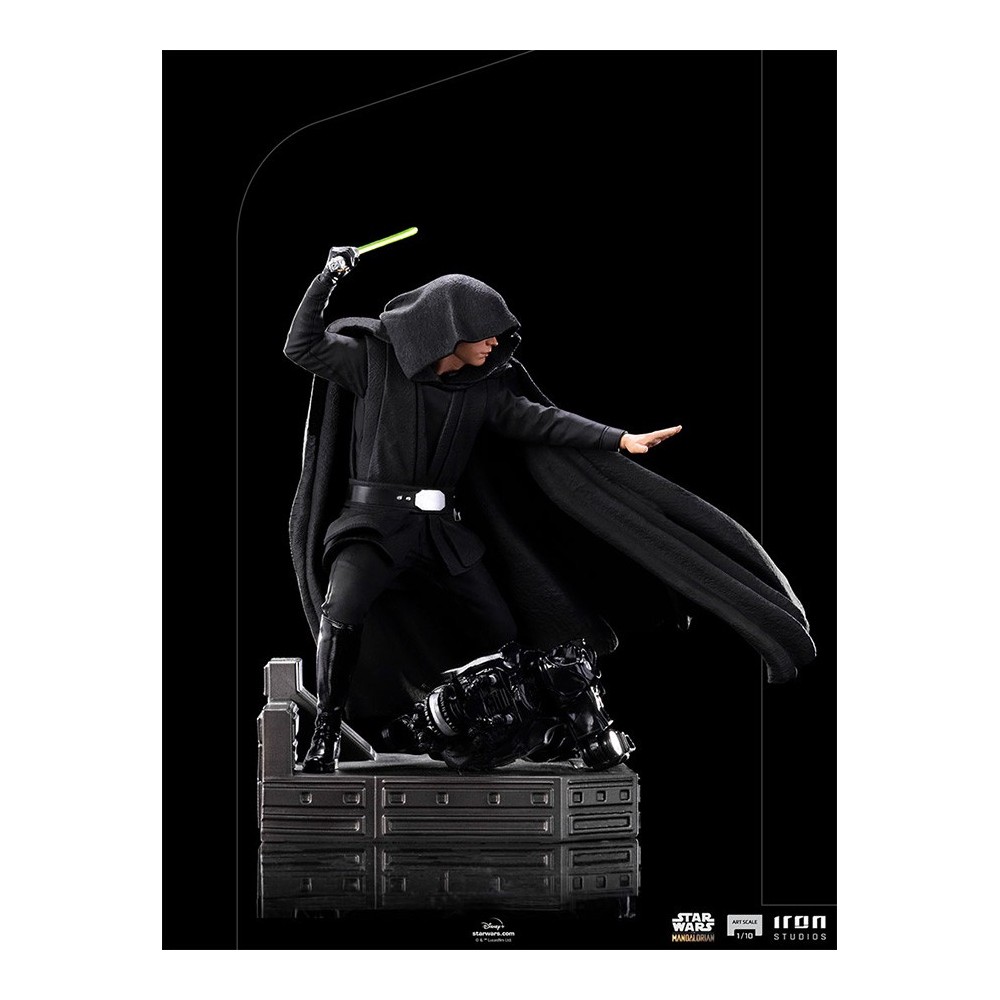 IRON STUDIOS THE MANDALORIAN LUKE SKYWALKER COMBAT VER ART SCALE 1/10 STATUE FIGURE