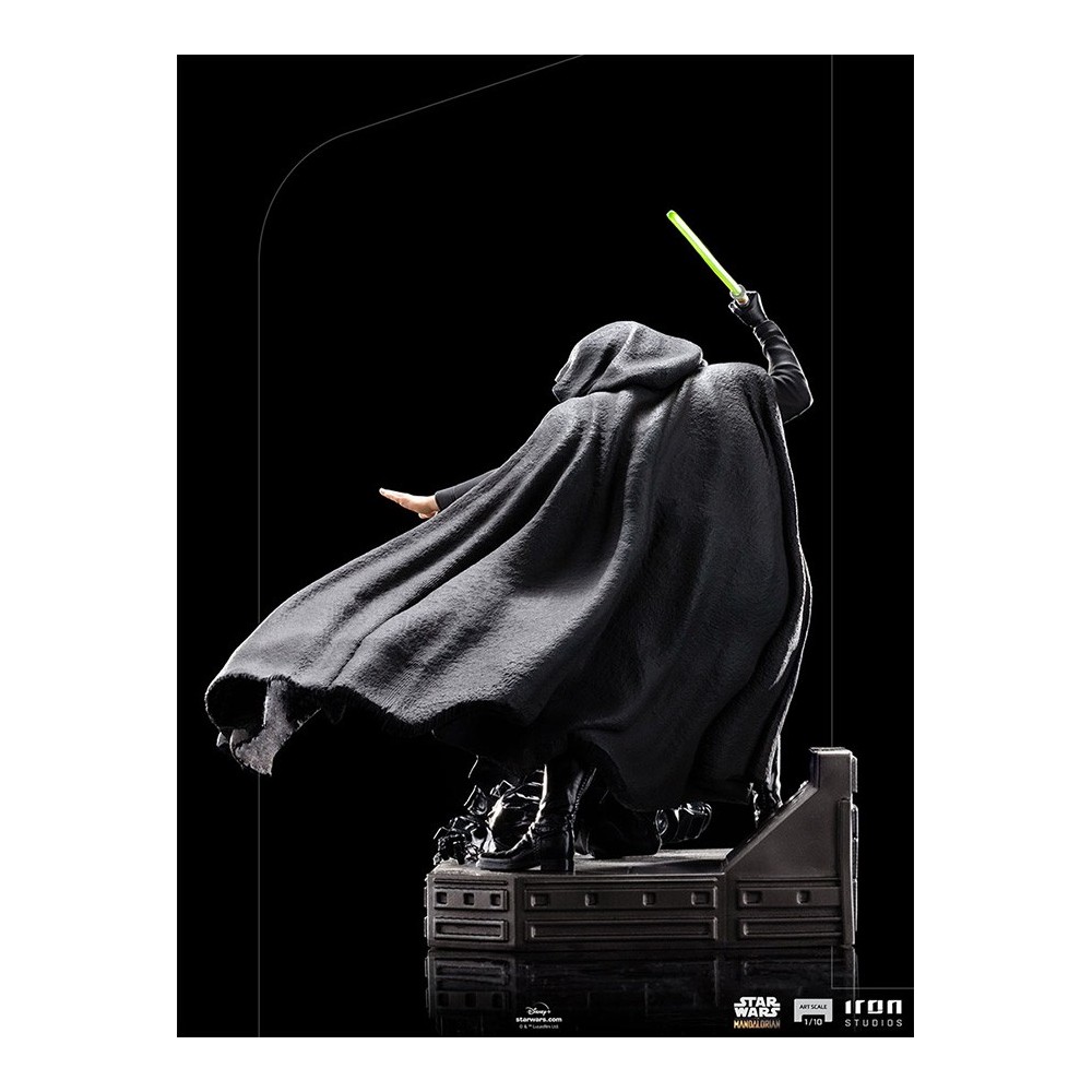 IRON STUDIOS THE MANDALORIAN LUKE SKYWALKER COMBAT VER ART SCALE 1/10 STATUE FIGURE