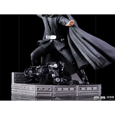 IRON STUDIOS THE MANDALORIAN LUKE SKYWALKER COMBAT VER ART SCALE 1/10 STATUE FIGURE