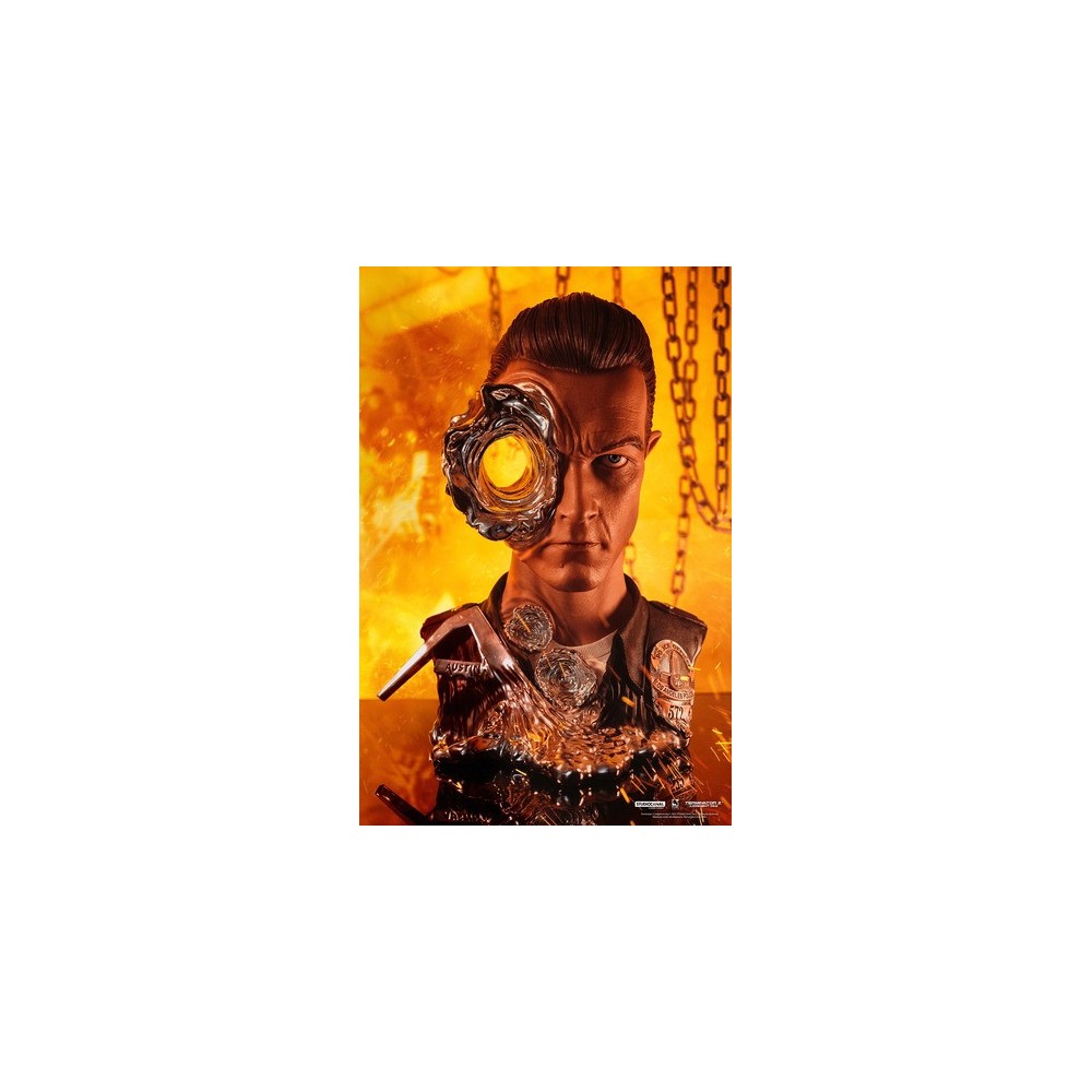 TERMINATOR 2 T-1000 ART MASK BUSTO STATUA PURE ARTS