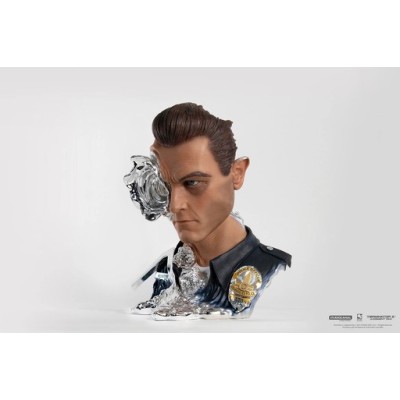 PURE ARTS TERMINATOR 2 T-1000 ART MASK BUST STATUE