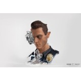 PURE ARTS TERMINATOR 2 T-1000 ART MASK BUST STATUE