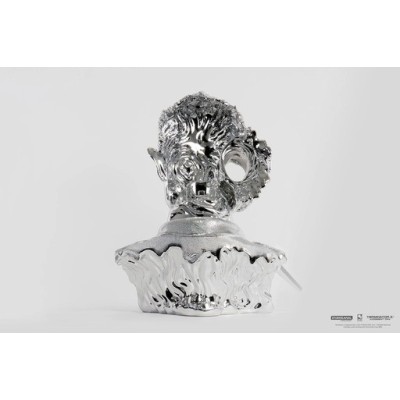 PURE ARTS TERMINATOR 2 T-1000 LIQUID METAL ART MASK BUST STATUE