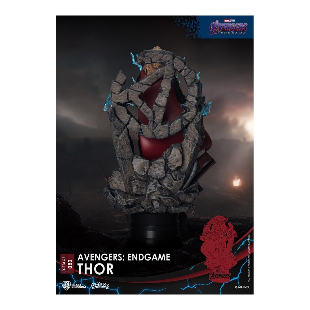 D-STAGE AVENGERS ENDGAME THOR STATUA FIGURE DIORAMA BEAST KINGDOM