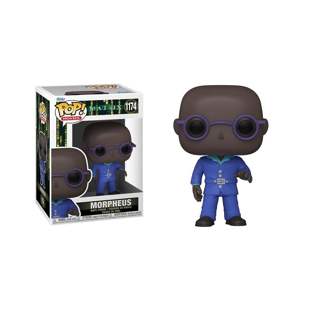 FUNKO FUNKO POP! THE MATRIX 4 MORPHEUS BOBBLE HEAD KNOCKER FIGURE