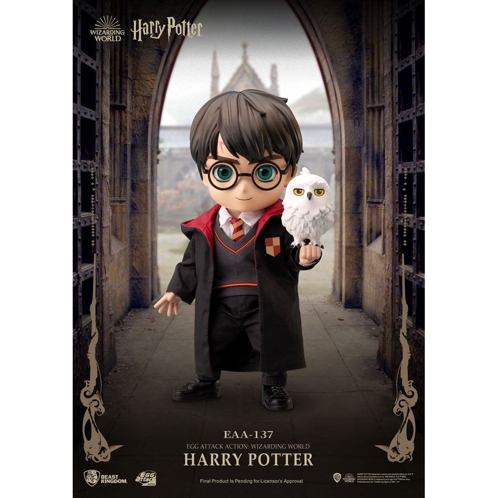 BEAST KINGDOM HARRY POTTER WIZARDING WORLD EGG ATTACK ACTION FIGURE