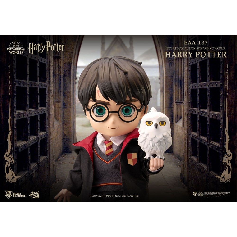 BEAST KINGDOM HARRY POTTER WIZARDING WORLD EGG ATTACK ACTION FIGURE