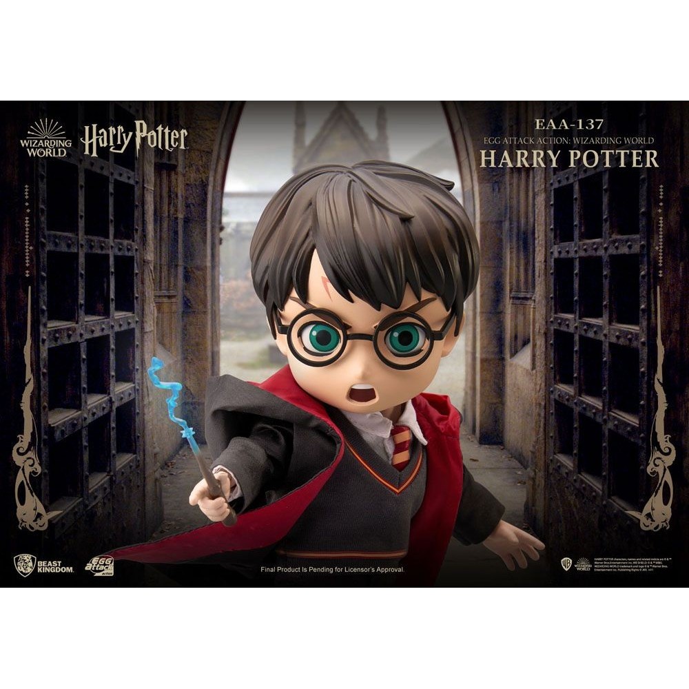 BEAST KINGDOM HARRY POTTER WIZARDING WORLD EGG ATTACK ACTION FIGURE