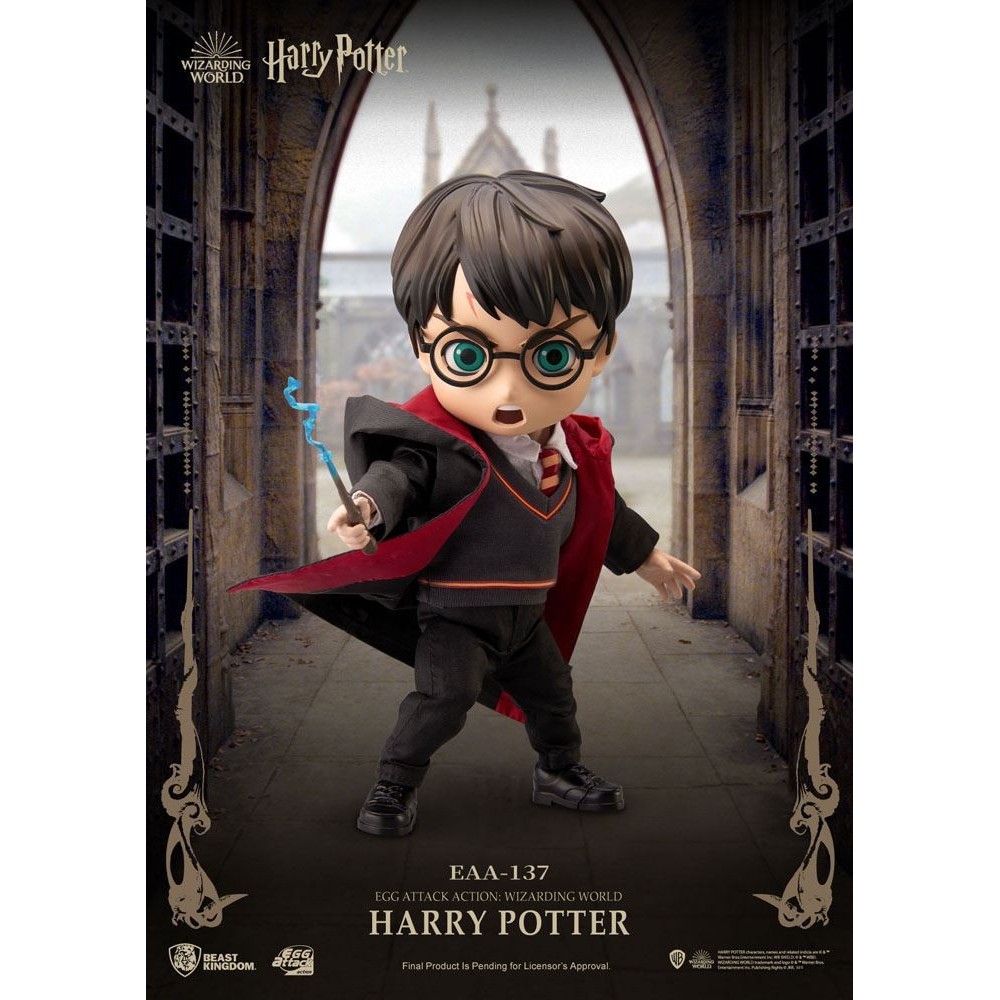 BEAST KINGDOM HARRY POTTER WIZARDING WORLD EGG ATTACK ACTION FIGURE