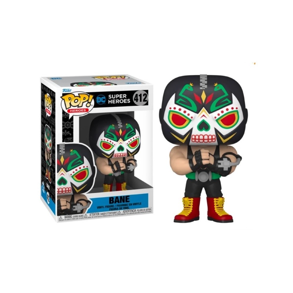 FUNKO FUNKO POP! DC SUPER HEROES BANE DIA DE LOS MUERTOS BOBBLE HEAD FIGURE