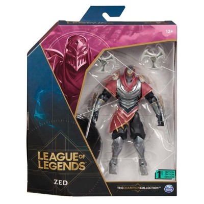 LEAGUE OF LEGENDS ZED ACTION FIGURE SPIN MASTER