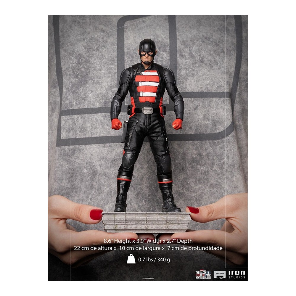 IRON STUDIOS MARVEL US AGENT JOHN WALKER ART SCALE 1/10 STATUE FIGURE