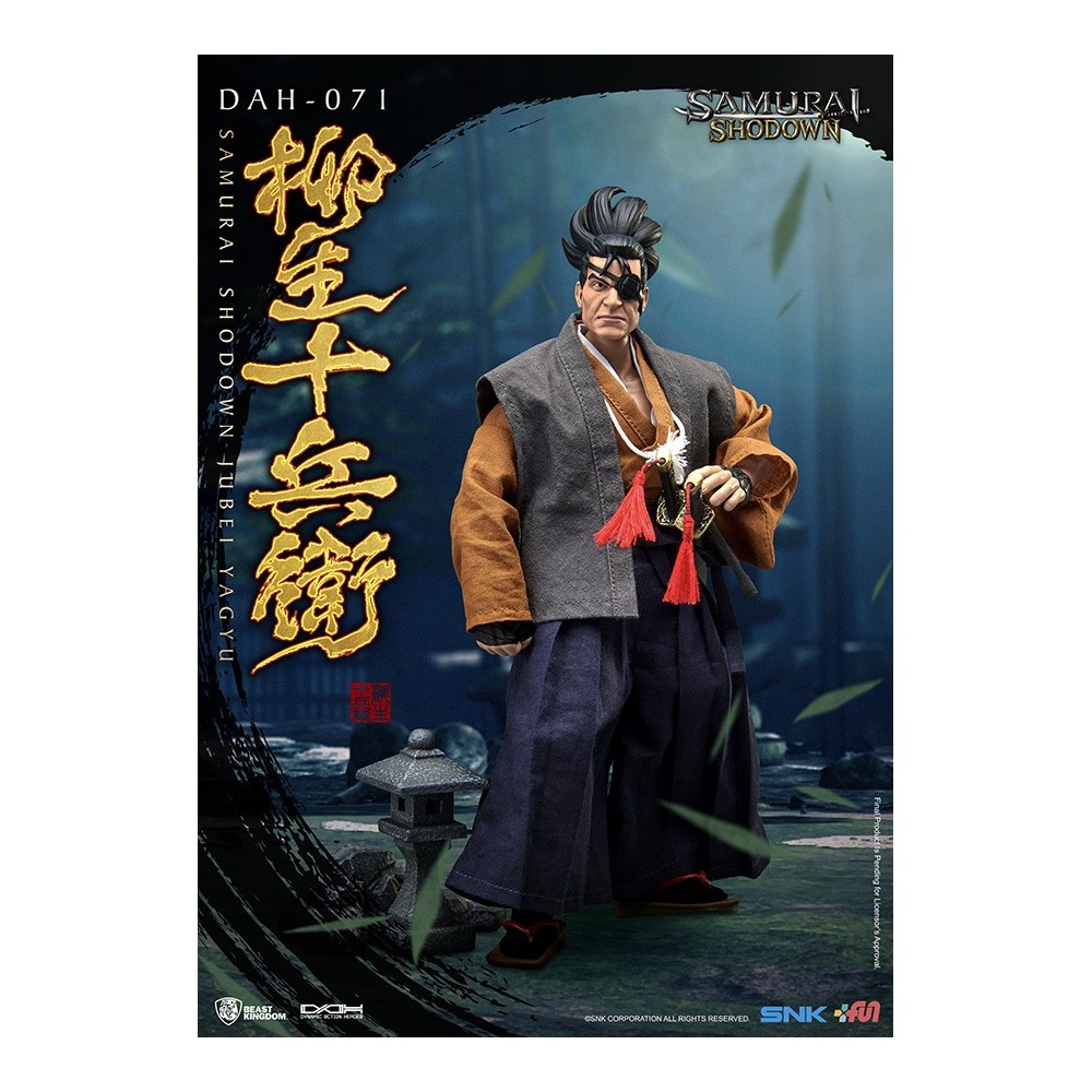 BEAST KINGDOM SAMURAI SHODOWN JUBEI YAGYU DAH-071 ACTION FIGURES