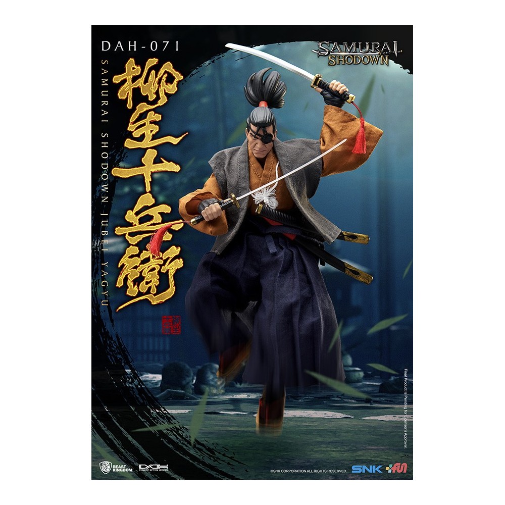 BEAST KINGDOM SAMURAI SHODOWN JUBEI YAGYU DAH-071 ACTION FIGURES