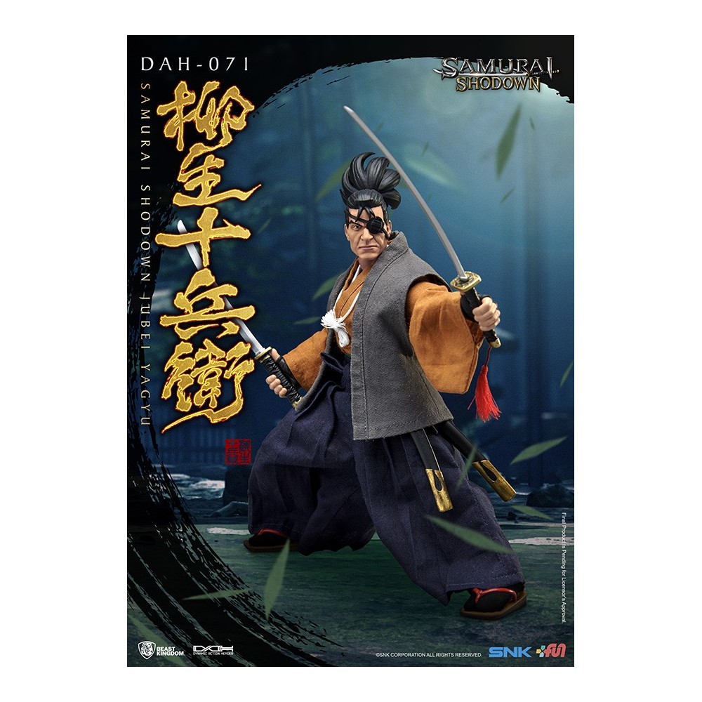 BEAST KINGDOM SAMURAI SHODOWN JUBEI YAGYU DAH-071 ACTION FIGURES