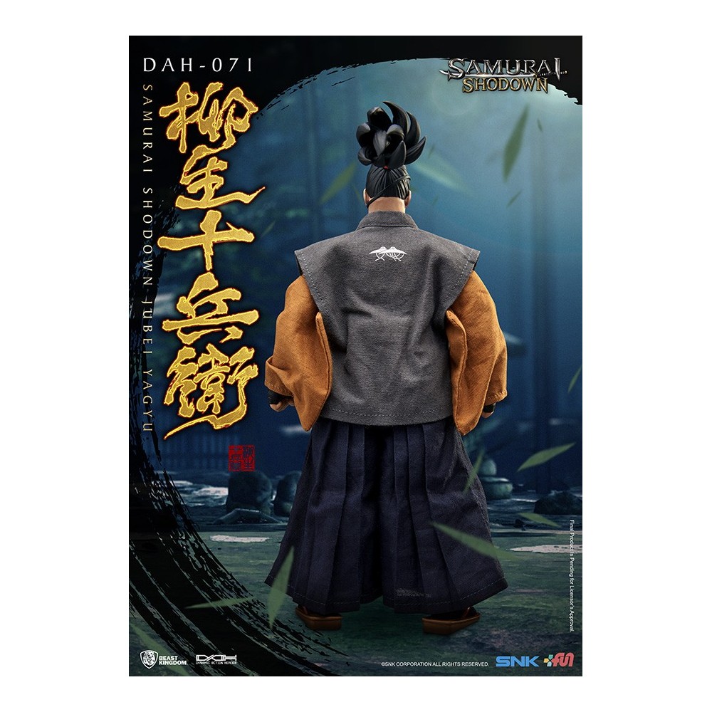BEAST KINGDOM SAMURAI SHODOWN JUBEI YAGYU DAH-071 ACTION FIGURES