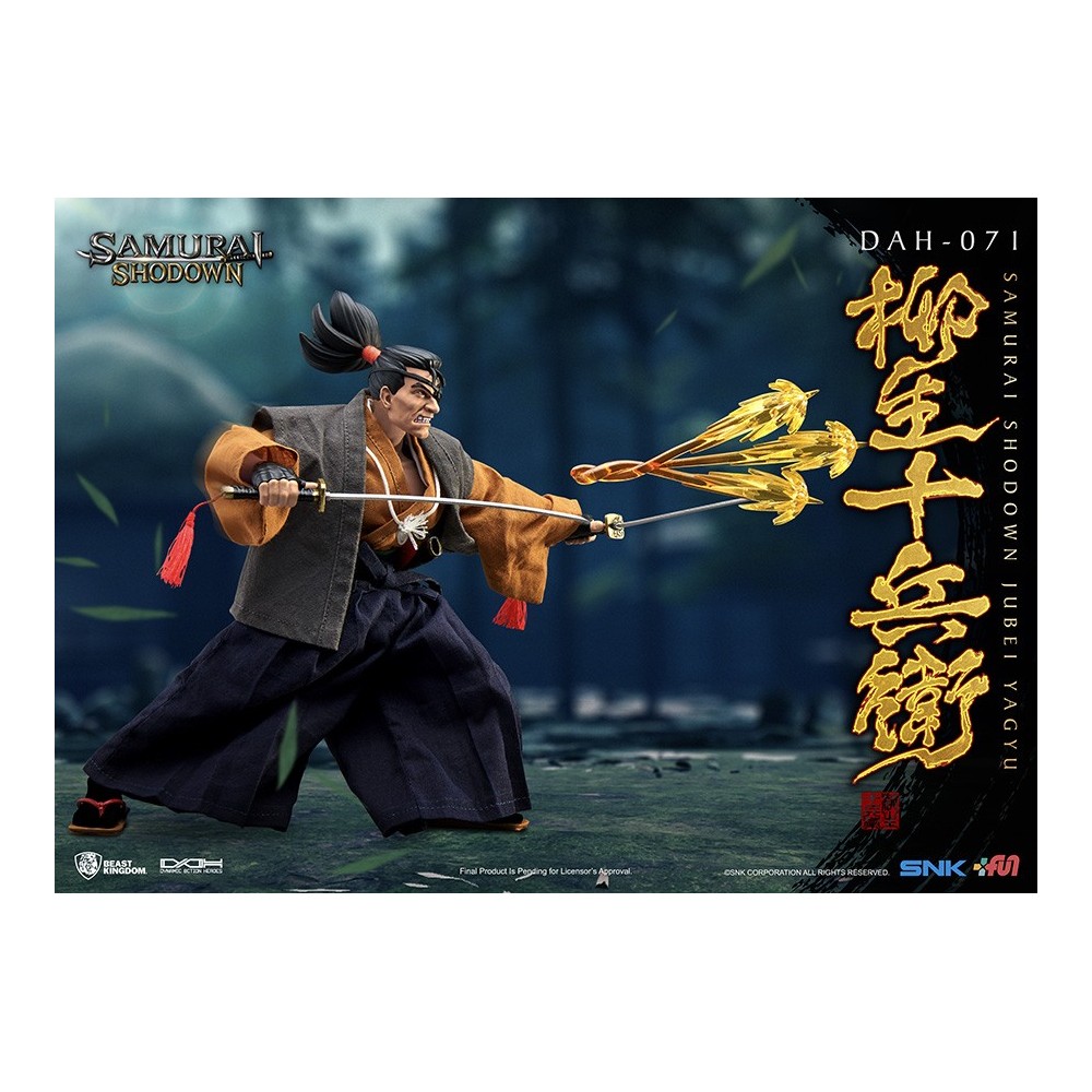 BEAST KINGDOM SAMURAI SHODOWN JUBEI YAGYU DAH-071 ACTION FIGURES