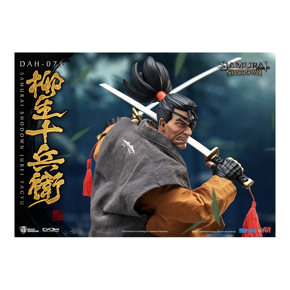 BEAST KINGDOM SAMURAI SHODOWN JUBEI YAGYU DAH-071 ACTION FIGURES