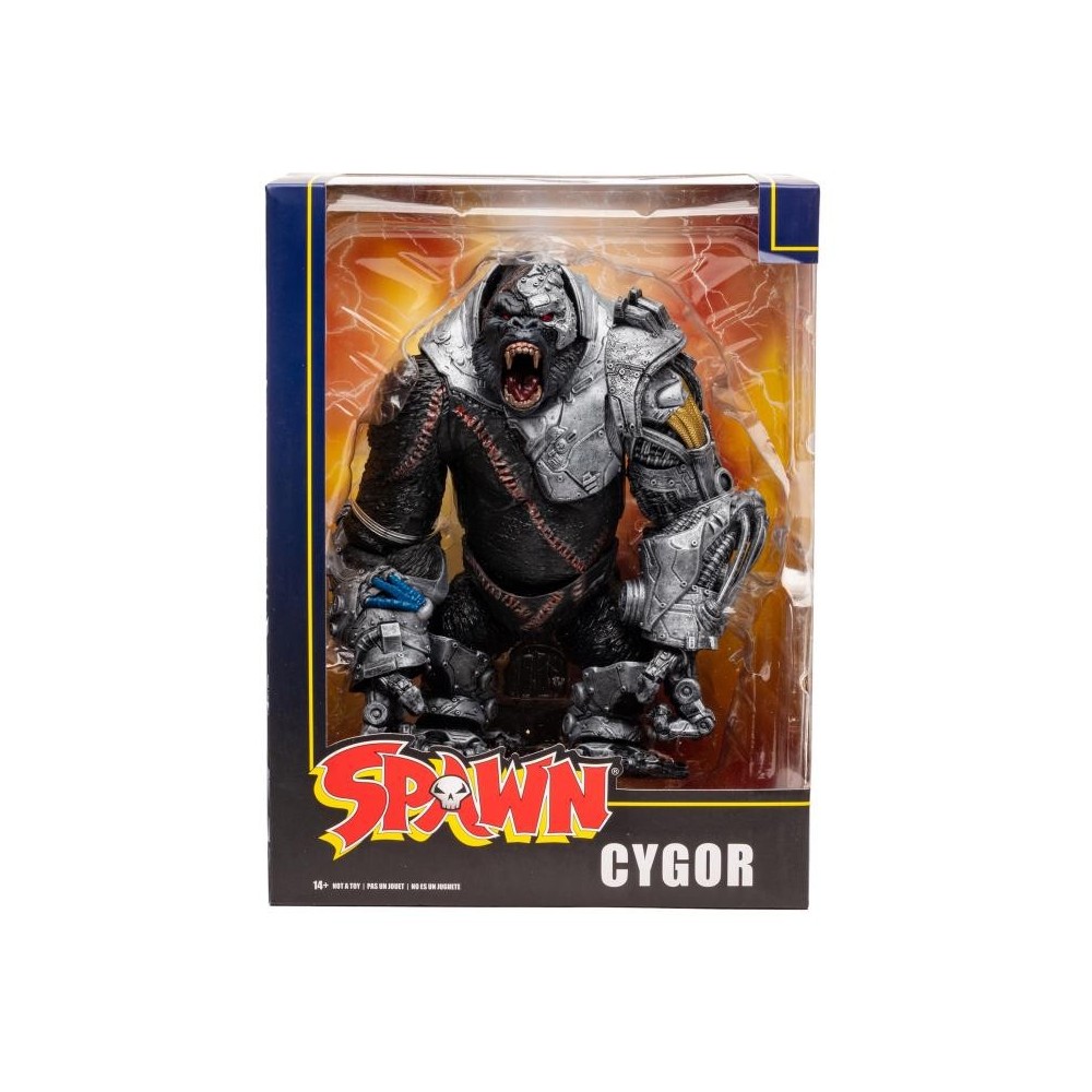 SPAWN MEGAFIG CYGOR 24CM ACTION FIGURE MC FARLANE