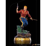 IRON STUDIOS FLASH GORDON ART SCALE DELUXE 1/10 STATUE FIGURE
