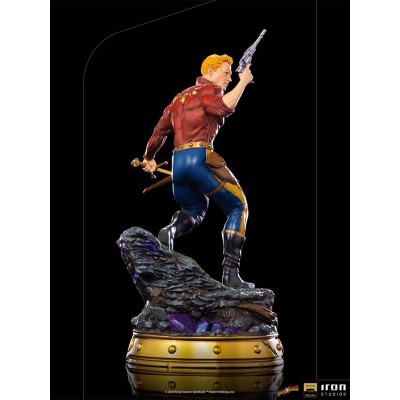 IRON STUDIOS FLASH GORDON ART SCALE DELUXE 1/10 STATUE FIGURE